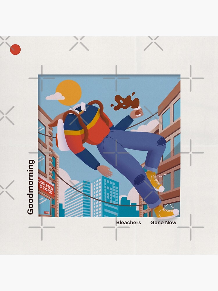 Bleachers Gone Now Good Morning Illustration Premium Matte Vertical