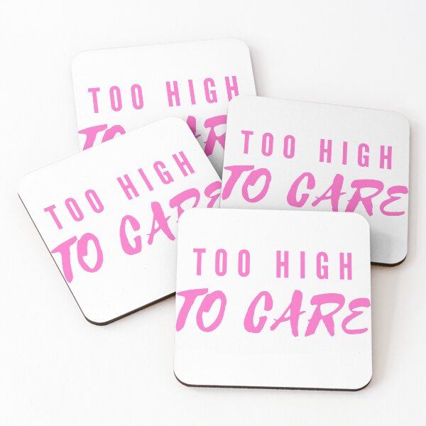 Item preview, TOO HIGH TO CAE | Smart Successful Stoner | Weed Memes designed and sold by AlfaEcho.