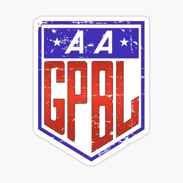 All-American Girls Professional Baseball League Sticker