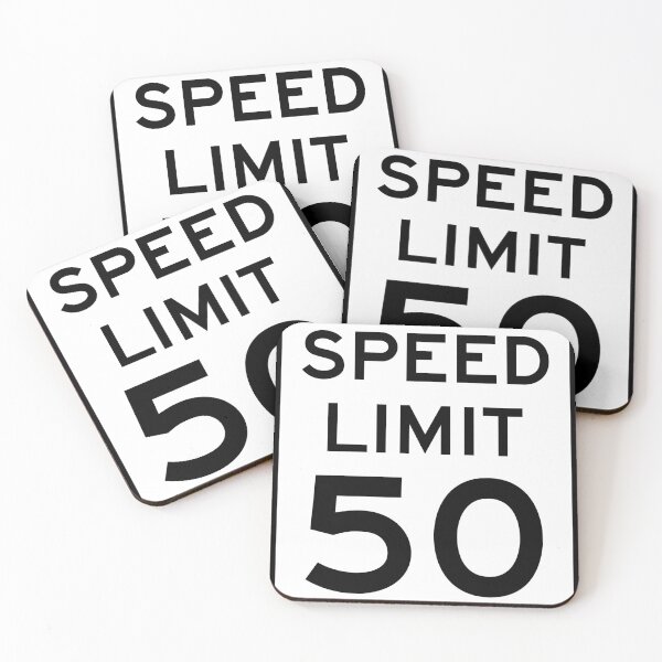Item preview, Road Sign Speed Limit 50 designed and sold by Inimma.