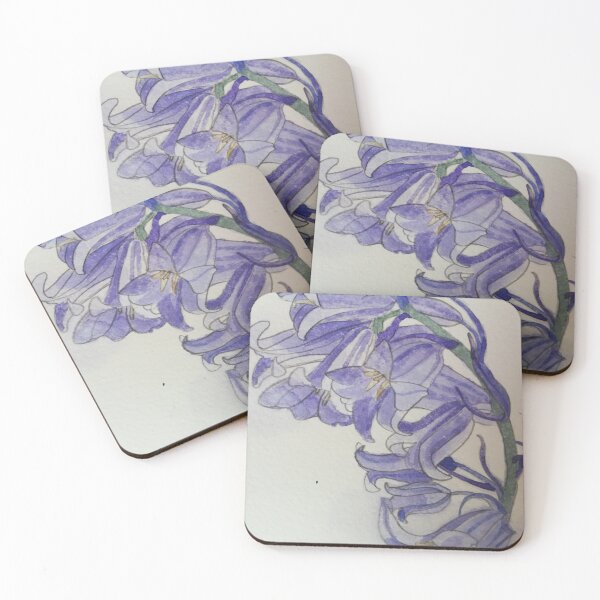 Item preview, Bluebells watercolour painting  designed and sold by esvb.