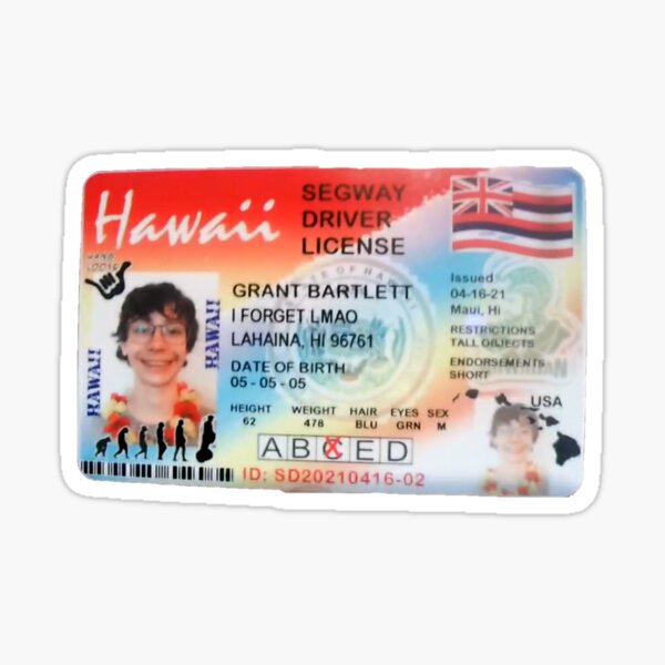 Fake Id Date Stickers