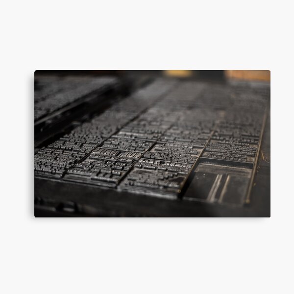 Print Shop, Upper Canada Village Metal Print