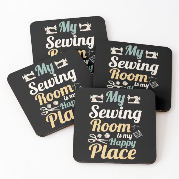 Item preview, My Sewing Room Is My Happy Place Quilting designed and sold by AwesomeWorld1.
