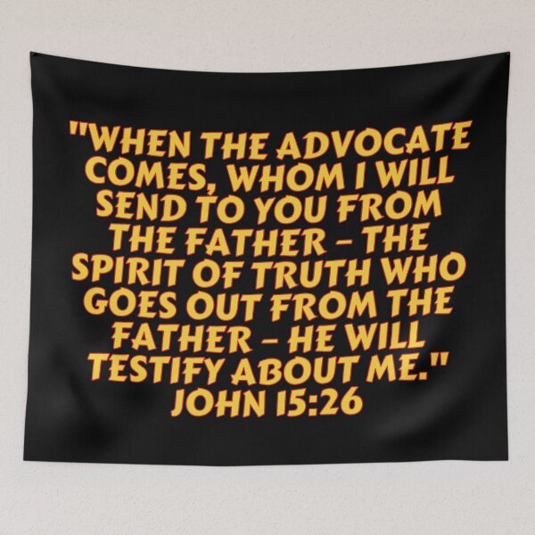 Item preview, Bible Verse John 15:26 designed and sold by Prayingwarrior.