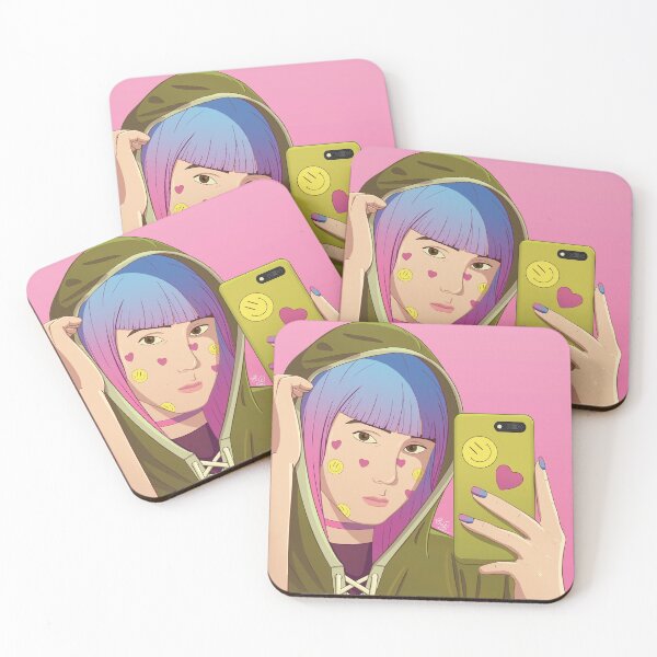Item preview, Pink selfie designed and sold by Junsuko.