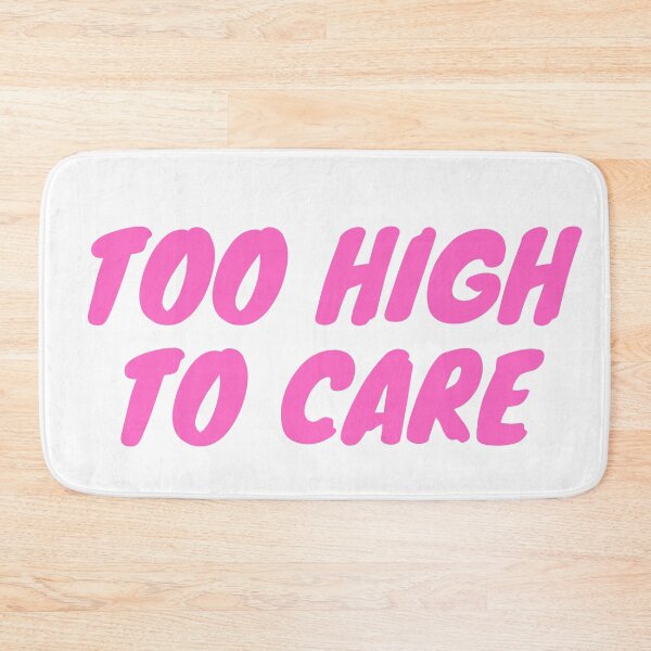 Item preview, TOO HIGH TO CARE | Smart Successful Stoner | Weed Memes designed and sold by AlfaEcho.