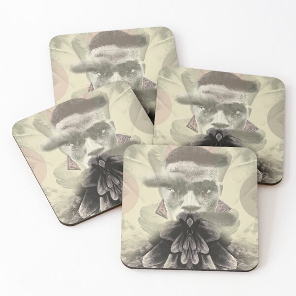 Item preview, Model with feathers Digital Illustration All Over designed and sold by Susanne Margarete Lutz.