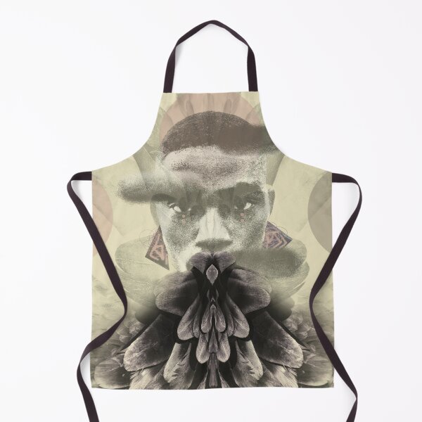 Item preview, Model with feathers Digital Illustration All Over designed and sold by Susanne Margarete Lutz.