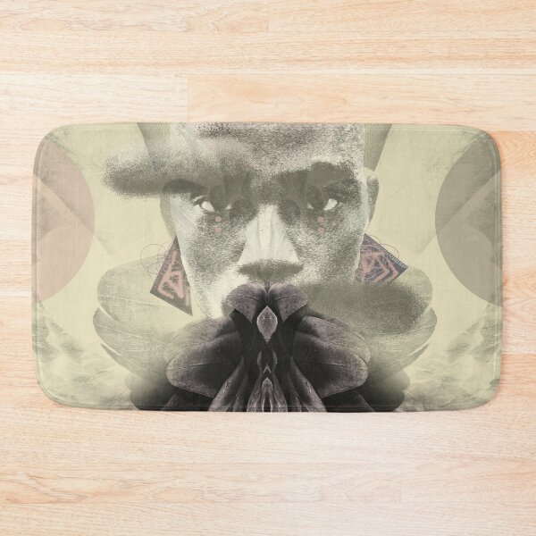Item preview, Model with feathers Digital Illustration All Over designed and sold by Susanne Margarete Lutz.