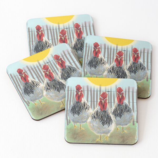 Item preview, Rooster with fence designed and sold by Dancesevillanas.