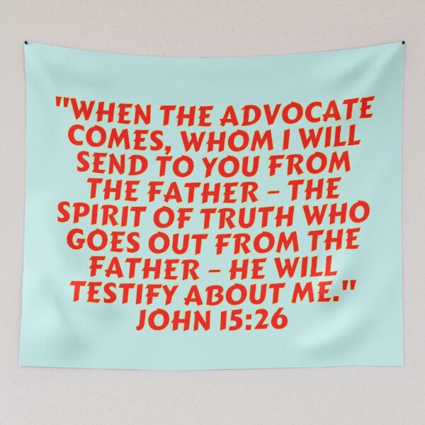 Item preview, Bible Verse John 15:26 designed and sold by Prayingwarrior.