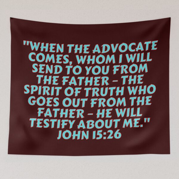 Item preview, Bible Verse John 15:26 designed and sold by Prayingwarrior.