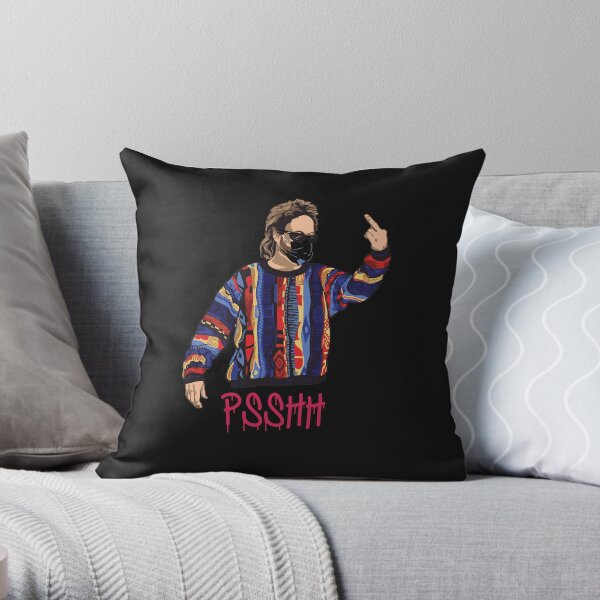chip diamond psshh Throw Pillow
