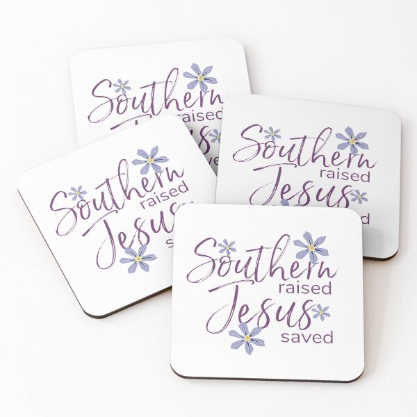 Artikelvorschau, Southern Raised Jesus gerettet entworfen und verkauft von designbyjodyb.