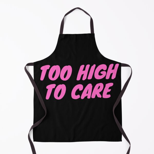 Item preview, TOO HIGH TO CARE | Smart Successful Stoner | Weed Memes designed and sold by AlfaEcho.