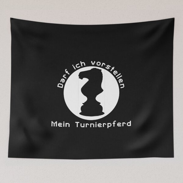 Item preview, Tournament horse wordplay design for a chess player designed and sold by ZzCorezZ.