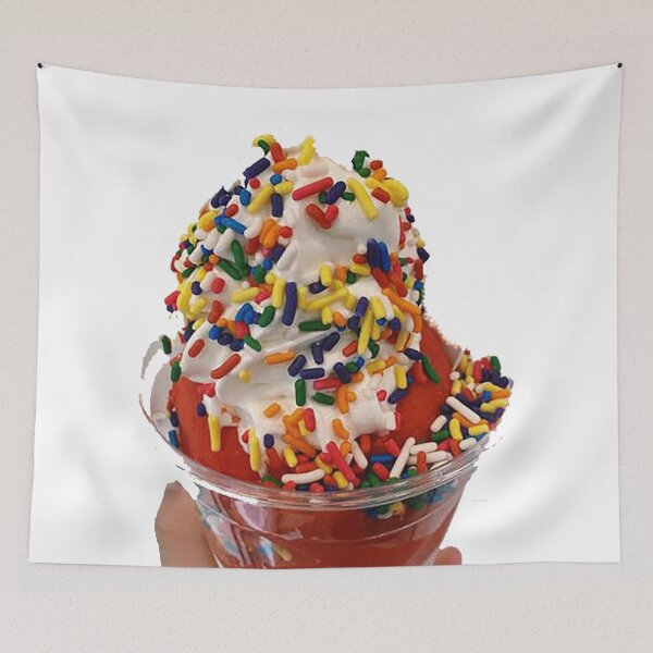 Item preview, Ice Cream with Sprinkles, Jimmies, sundae, vanilla, photograph designed and sold by Nostrathomas66.