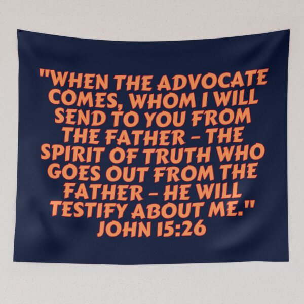 Item preview, Bible Verse John 15:26 designed and sold by Prayingwarrior.