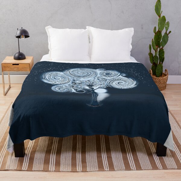 Item preview, PWA Starry Night — navy, large 6x6 designed and sold by PWAJulie.