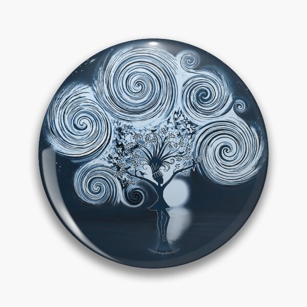 Item preview, PWA Starry Night — navy, large 6x6 designed and sold by PWAJulie.