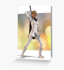 Claymore Greeting Card