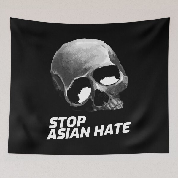 Item preview, STOP ASIAN HATE skeleton  designed and sold by K-LetterCo.