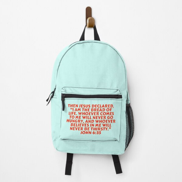 Item preview, Bible Verse John 6:35 designed and sold by Prayingwarrior.