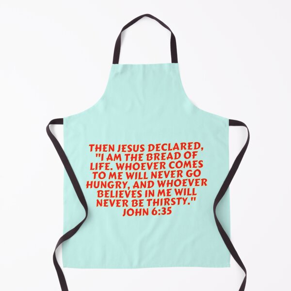 Item preview, Bible Verse John 6:35 designed and sold by Prayingwarrior.
