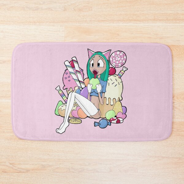 Item preview, Candy Cat Girl designed and sold by inkandpink.