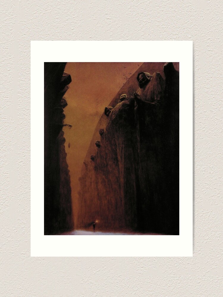 Untitled (Dark Pathway), by Zdzisław Beksiński | Art Print