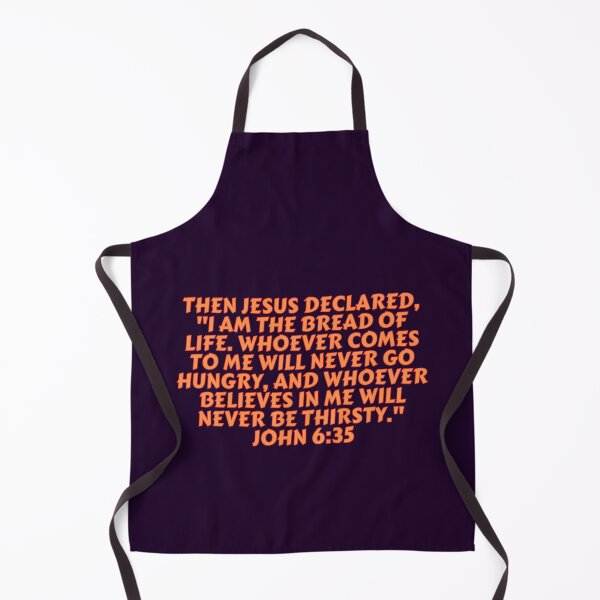 Item preview, Bible Verse John 6:35 designed and sold by Prayingwarrior.