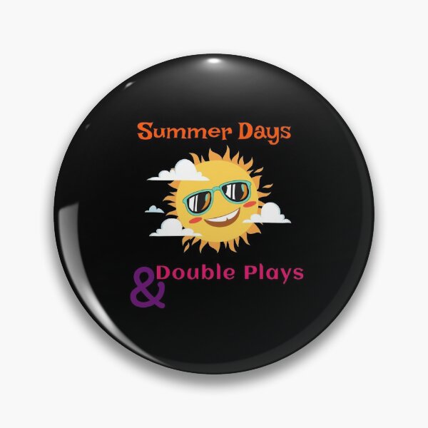 Item preview, Summer Days And Double Plays designed and sold by ThinkAndReflect.