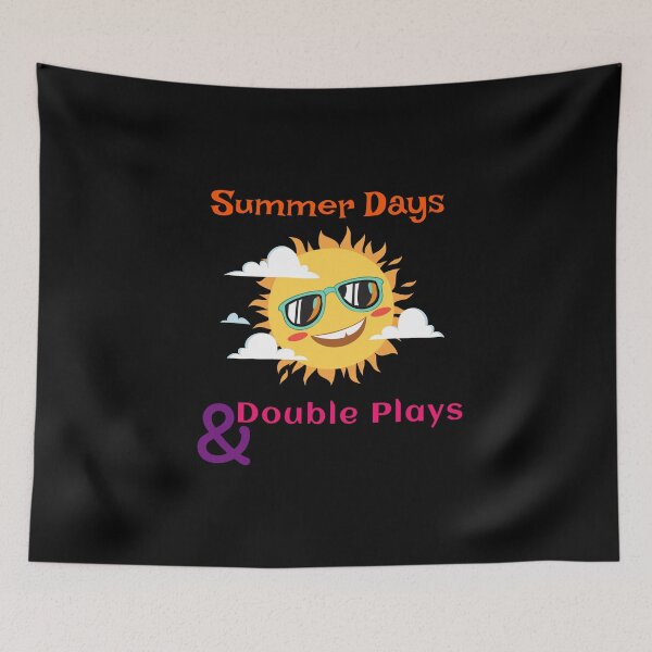 Item preview, Summer Days And Double Plays designed and sold by ThinkAndReflect.