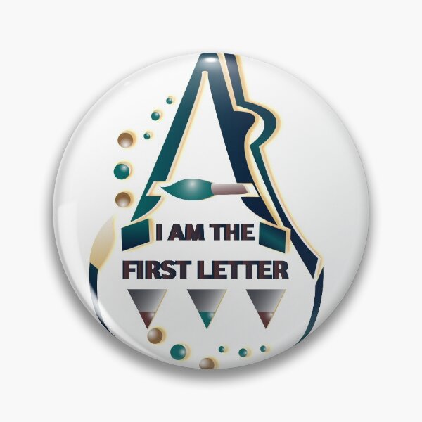 Item preview, I Am The First Letter, Letter A designed and sold by Elafoo.