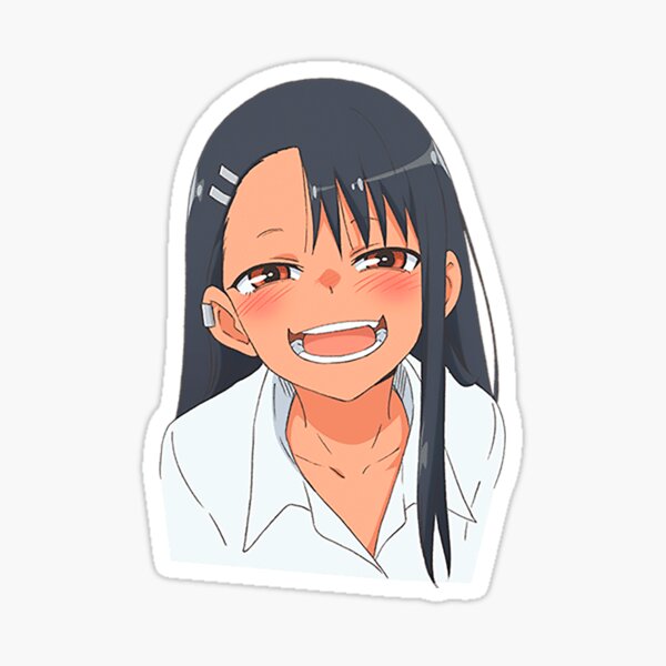 Don't Toy With Me Miss Nagatoro Anime Sticker Waifu Neko 