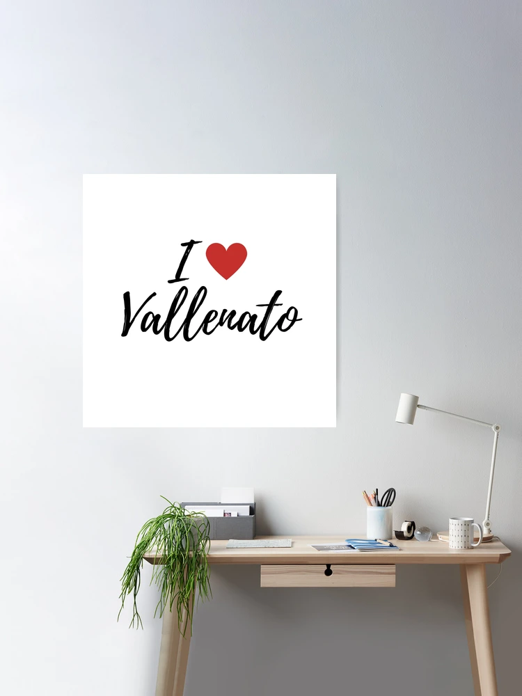 COLOMBIA HAT VUELTIAO I LOVE VALLENATO Poster by OneDailyDesign