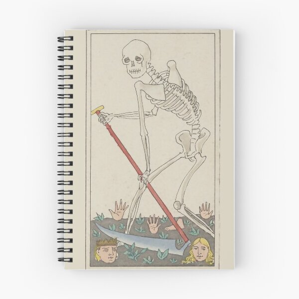 Item preview, Death (Oswald Wirth Tarot Deck) designed and sold by PatsIsland.