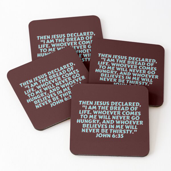 Item preview, Bible Verse John 6:35 designed and sold by Prayingwarrior.