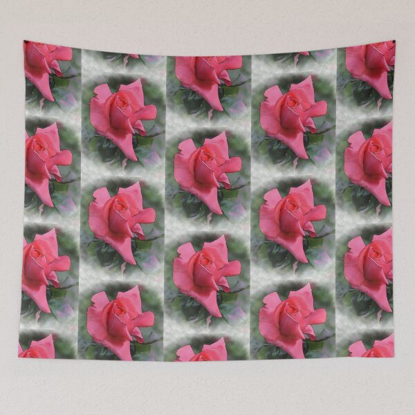 Item preview, Red Rose Bud In Watercolor designed and sold by KirtTisdale.