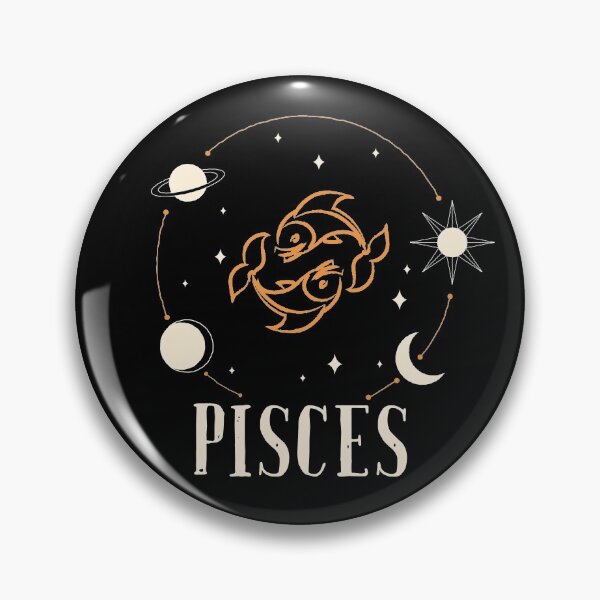 Item preview, Pisces Zodiac sign, Galaxy Celestial Stars And Moons  designed and sold by AstroShop1.