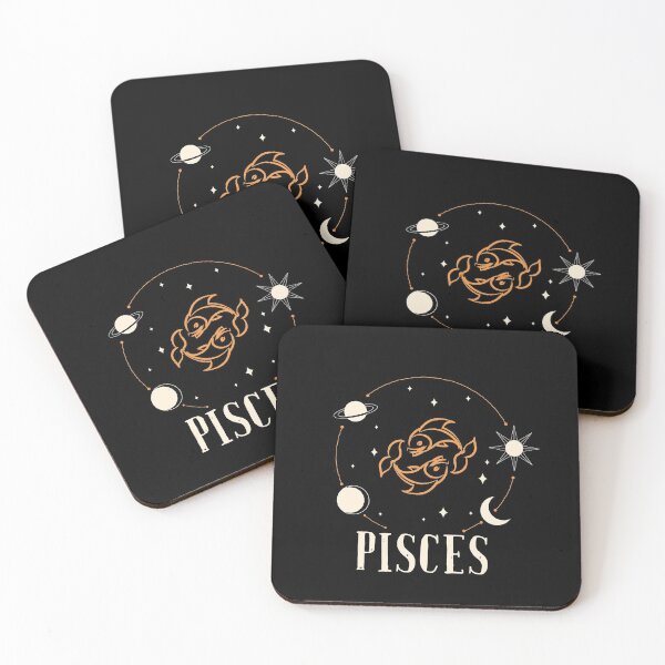 Item preview, Pisces Zodiac sign, Galaxy Celestial Stars And Moons  designed and sold by AstroShop1.