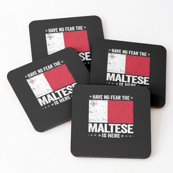 Item preview, Have No Fear The Maltese Is Here  Malta Flag Design designed and sold by JJDzignsShop.