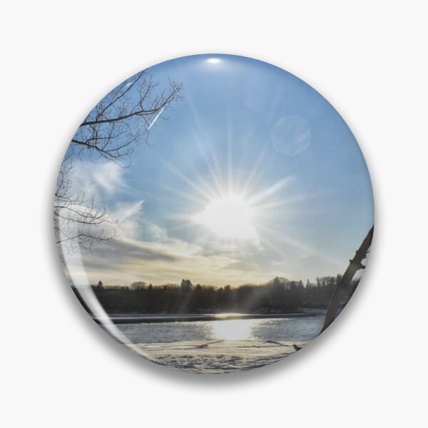 Item preview, Sun Framed Over River designed and sold by NaVisuals.