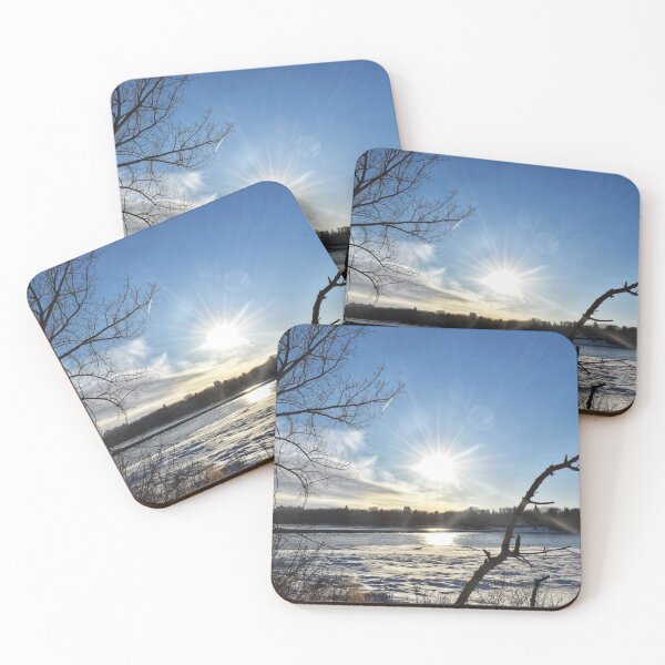 Item preview, Sun Framed Over River designed and sold by NaVisuals.