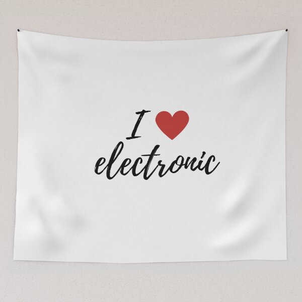 Item preview, Copy of I love Electronic designed and sold by gloriasd14.