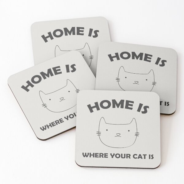 Item preview, Home is where your cat is designed and sold by Interpret108.
