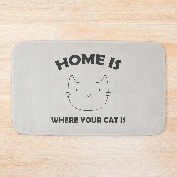 Item preview, Home is where your cat is designed and sold by Interpret108.
