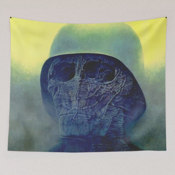 Item preview, Untitled (Soldier), by Zdzisław Beksiński designed and sold by JustContemplate.