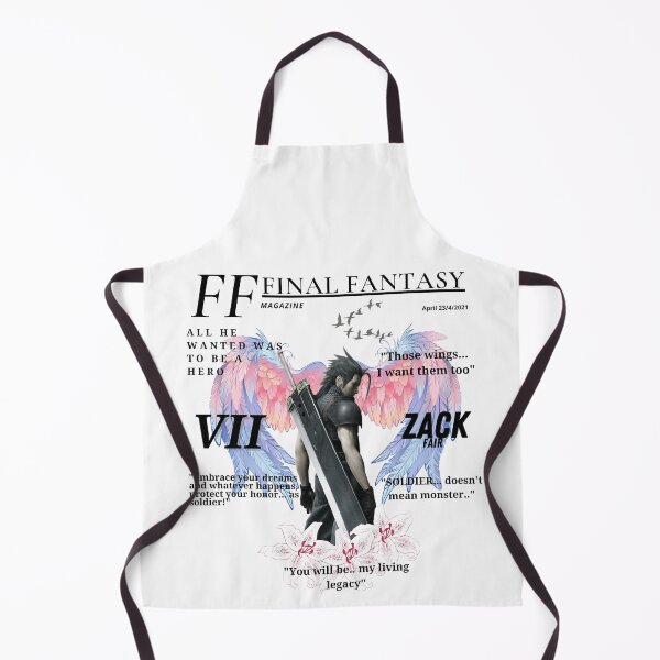 Item preview, Zack fair FF7 magazine designed and sold by Gabrielaxel300.
